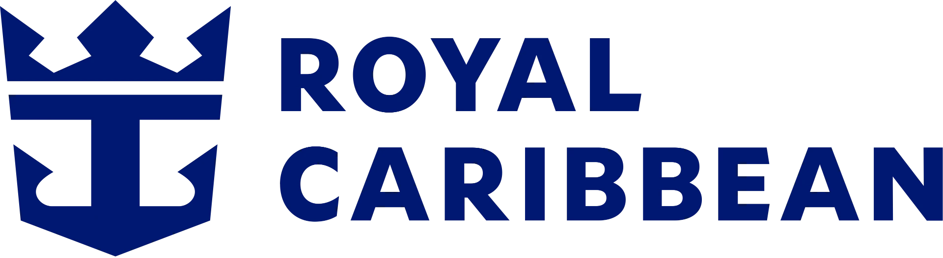 Logotipo de Royal Caribbean, cadena hotelera aliada de Relax & Sun Vacation