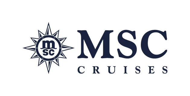 Logotipo de MSC Cruises, cadena hotelera aliada de Relax & Sun Vacation